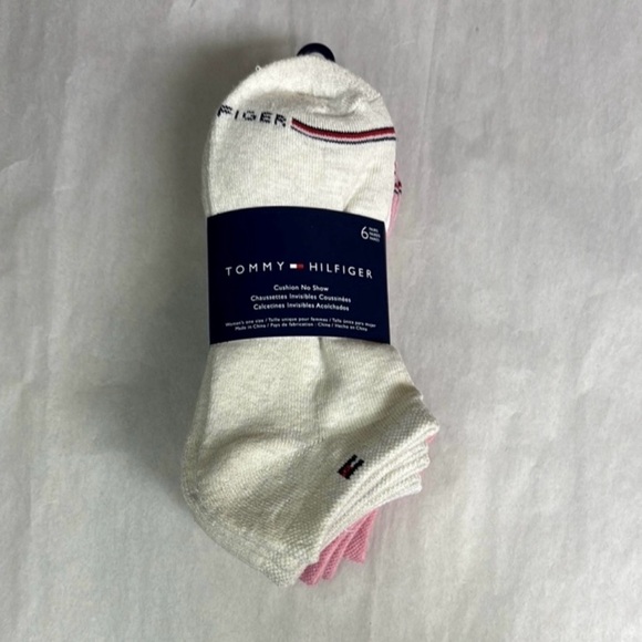 Tommy Hilfiger Accessories - New Tommy Hilfiger Socks Women’s 6 Pair Multicolor Cushion No Show Activewear